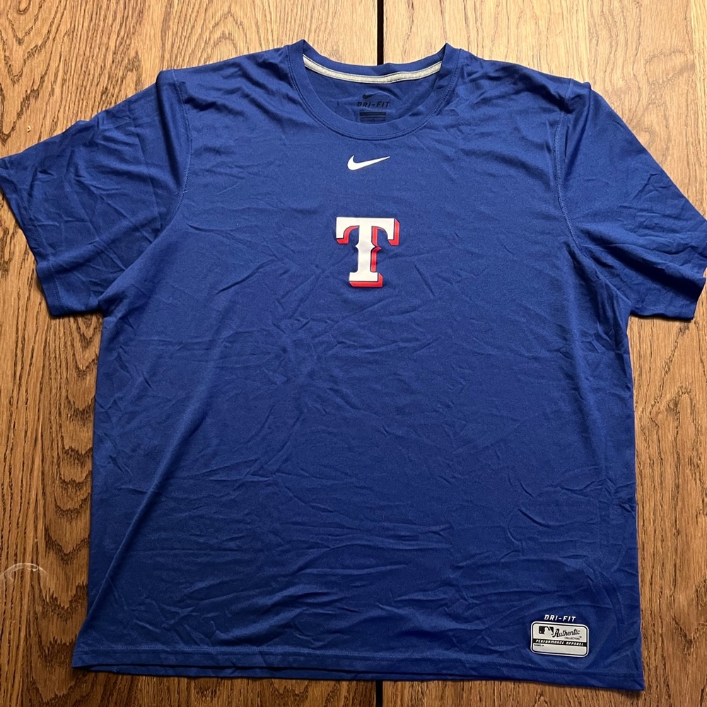 COPY - Nike Texas Rangers drifit shirt